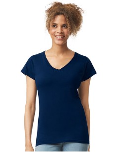 G-64V00L-Softstyle® Womens V-Neck T-Shirt 2